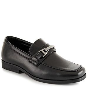 Toddler Boys Perry Ellis Black Formal Dress Shoes